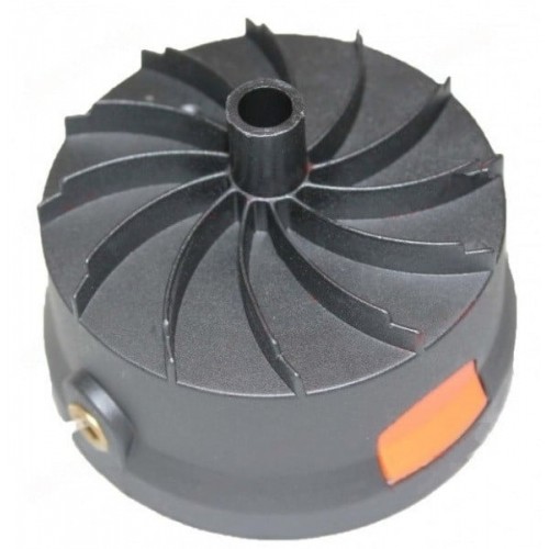 Кордова глава за моторни тримери/коси (електрически) с корда (оренжева) Ø 8mm